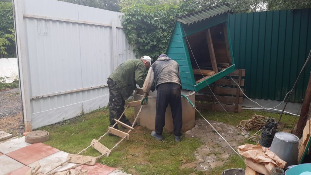Чистка колодка Домодедовский район Белые Столбы