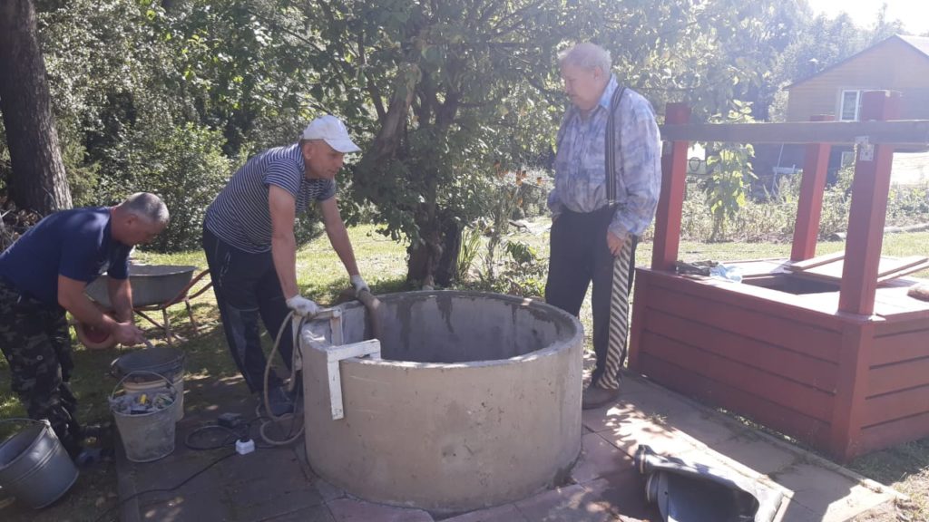 Чистка колодца в Лыткино Наро-Фоминский район